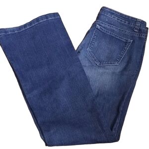 Nine west blue jeans low rise 10/29 average flare